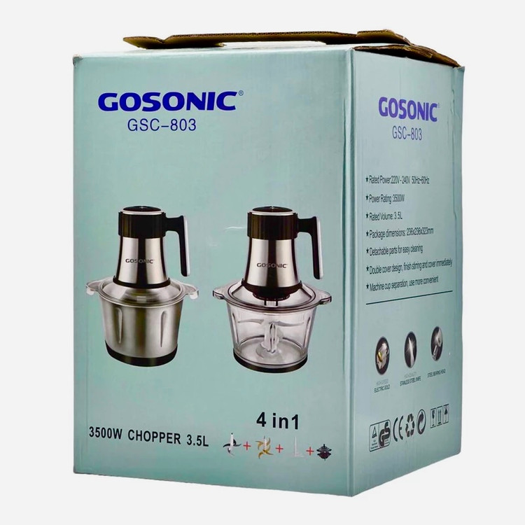 خردکن دو کاسه گوسونیک ۳۵۰۰ وات مدل GSC-803