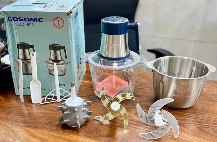 خردکن دو کاسه گوسونیک ۳۵۰۰ وات مدل GSC-803