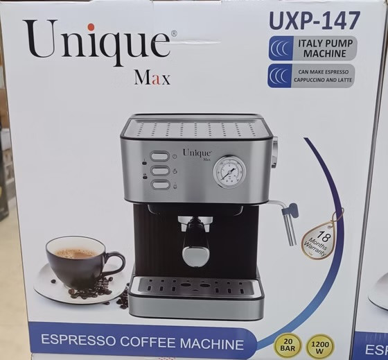 اسپرسوساز (قهوه ساز خانگی) 20 بار یونیک مدل UXP-147