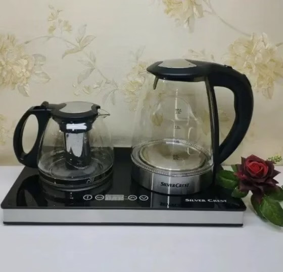 چایی ساز کنارهمی رویال سیلورکرست مدل CS-997