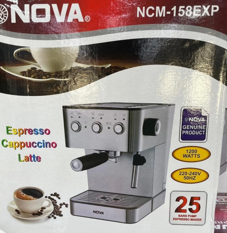اسپرسوساز نوا مدل NCM-158EXPS- فشار بخار25 بار