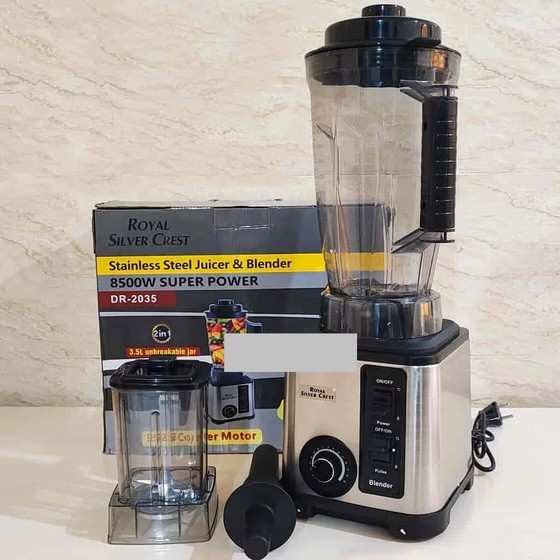 مخلوط کن و آسیاب صنعتی سیلورکرست- قدرت دستگاه 8500W وات مدل DR-2035