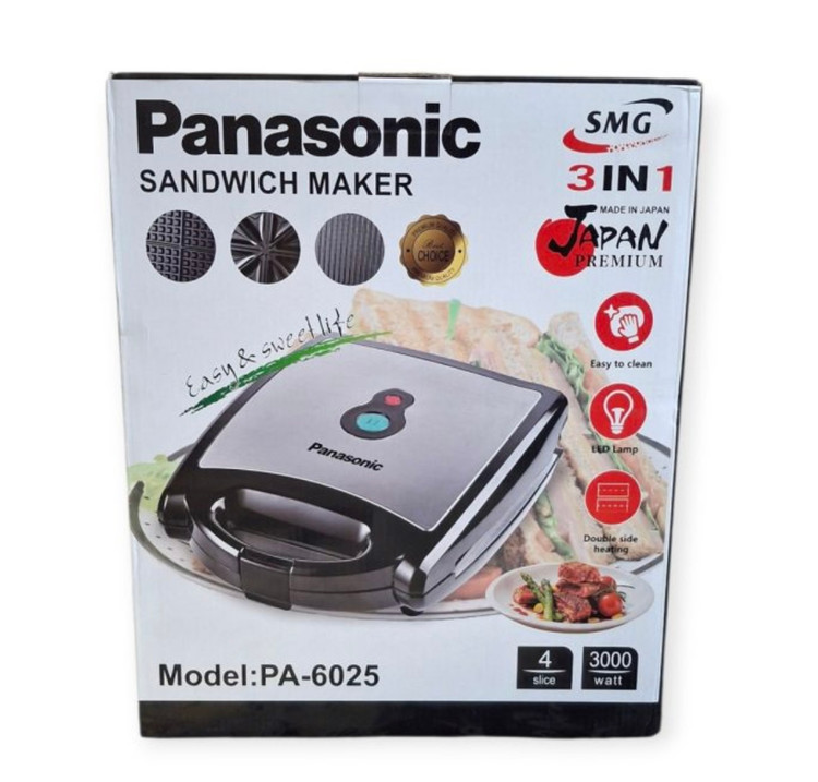 ساندویچ ساز سه کاره Panasonic مدل PA-6025