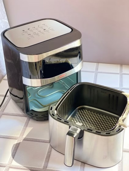 سرخ کن دوالمنت مایر- ظرفیت 13/5 لیتری تمام استیل سبددار- مدل MR980