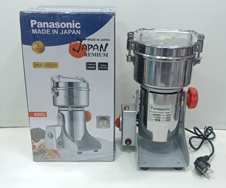 آسیاب صنعتی پاناسونیک- ظرفیت 600 گرمی قدرت 2400 وات مدل MZ-2025
