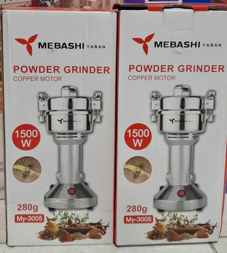 آسیاب صنعتی مباشی- ظرفیت 280 گرم قدرت 1500Wوات مدل MY-3005