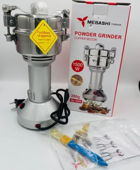 آسیاب صنعتی مباشی- ظرفیت 280 گرم قدرت 1500Wوات مدل MY-3005