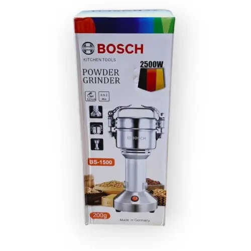 آسیاب نیمه صنعتی بوش- ظرفیت 200 گرم مدل BS-1500