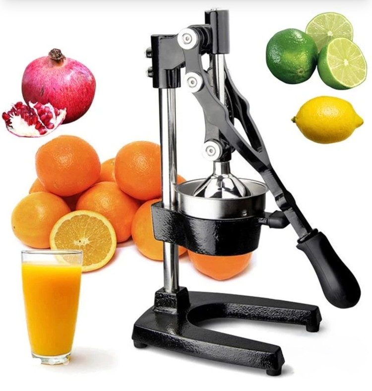 آب مرکبات گیر اهرمی استیل وارداتی مدل Hand Juicer 2024