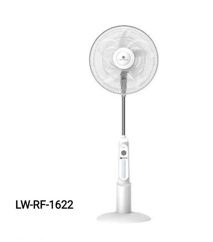 پنکه ایستاده شارژی لایت ویو مدل LW-RF-1622
