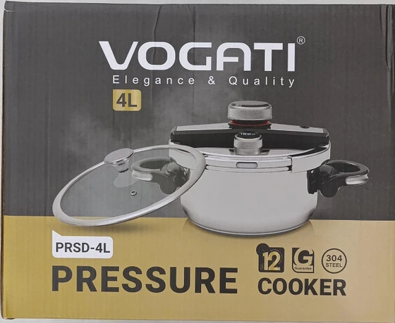 زود پز سر کلیپسی ووگاتی 4 لیتر PRSD-4L