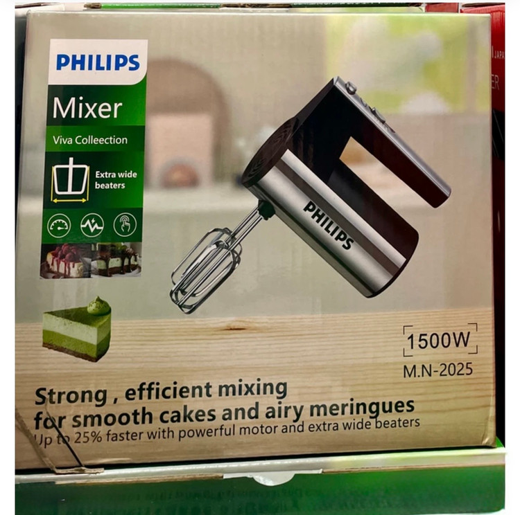 همزن دستی فیلیپس قدرت 1500W وات- مدل M.N-2025