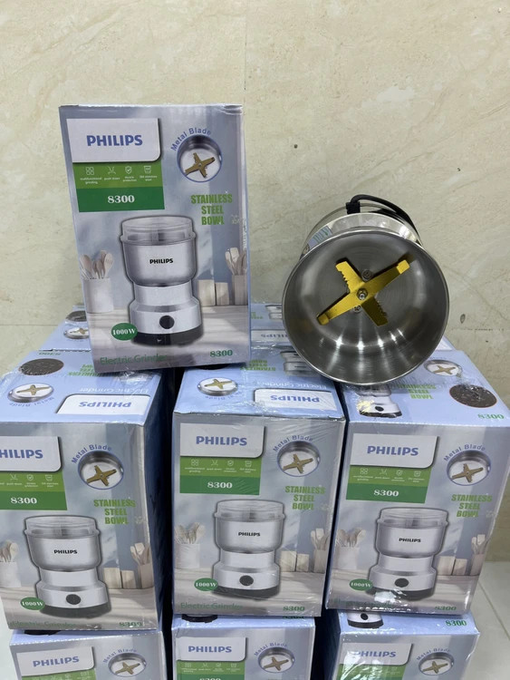 آسیاب برقی فیلیپس- ظرفیت 100 گرم قدرت 1000W وات- مدل 8300