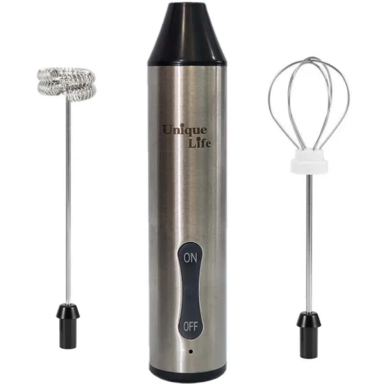 همزن شارژی یونیک لایف مدل UL-2208 دو کاره فومر و کف ساز