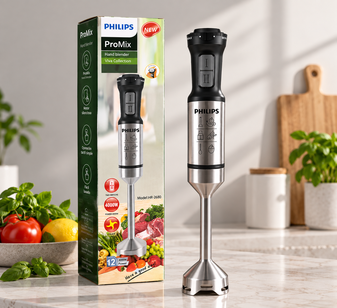 گوشت‌کوب برقی فیلیپس ProMix Viva Collection مدل HR-2680
