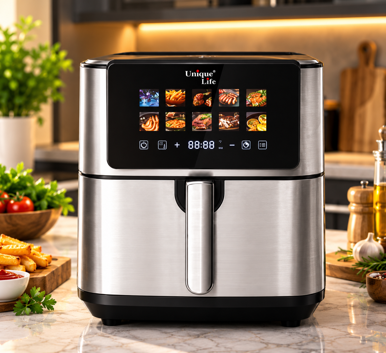سرخ کن بدون روغن یونیک مدل UL9628